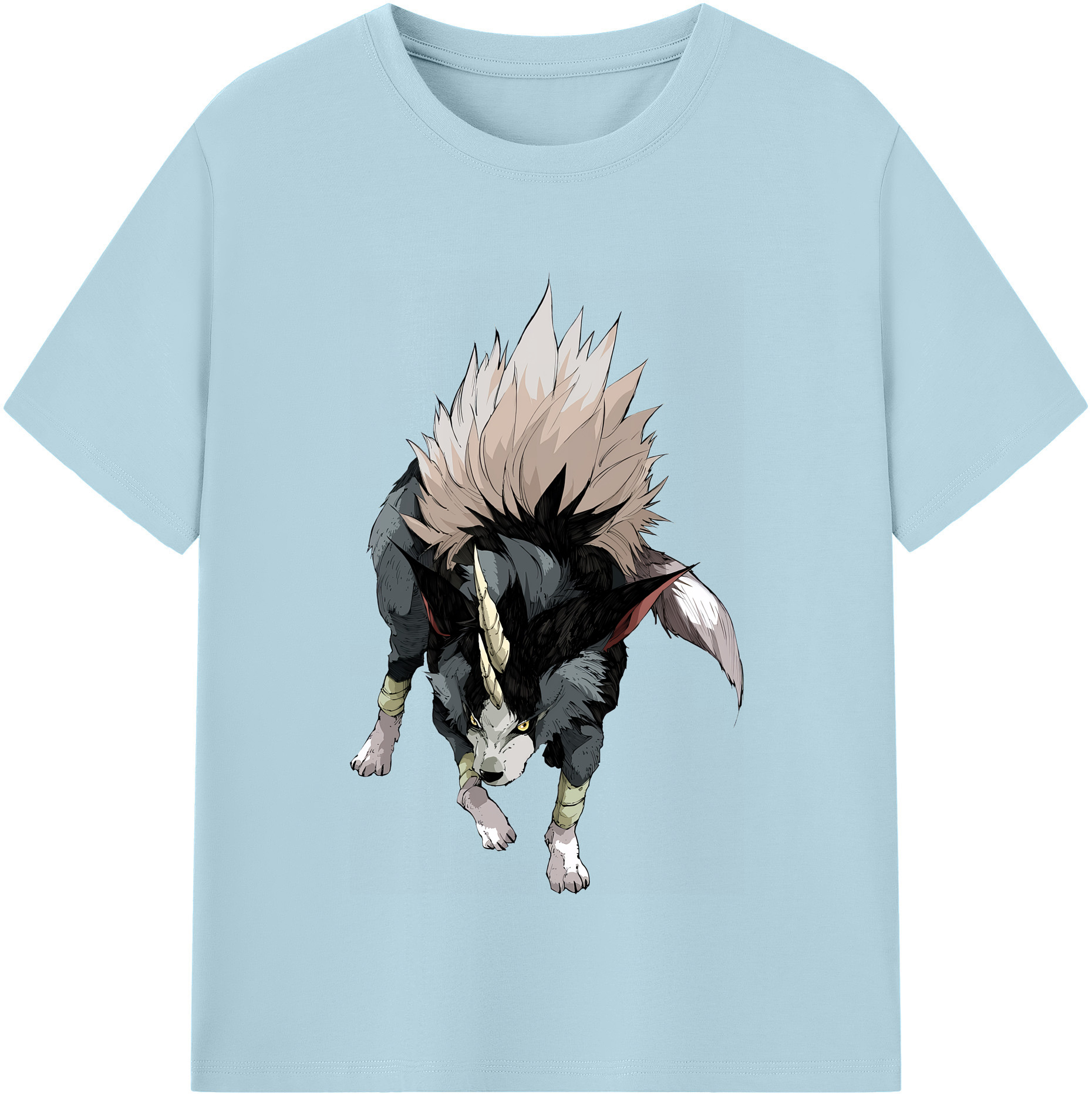 （画像用） 転スラ Regarding Reincarnated to Slime 綿100％半袖Tシャツ（フロントプリント）